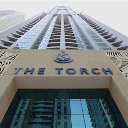2Br High Floor Torch Tower Dubai Marina Apartment Bagian luar foto