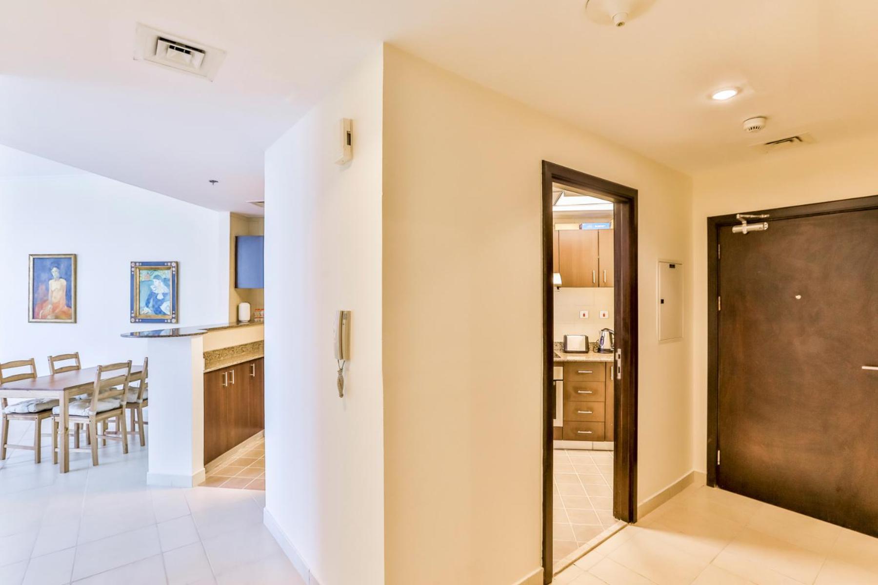 2Br High Floor Torch Tower Dubai Marina Apartment Bagian luar foto