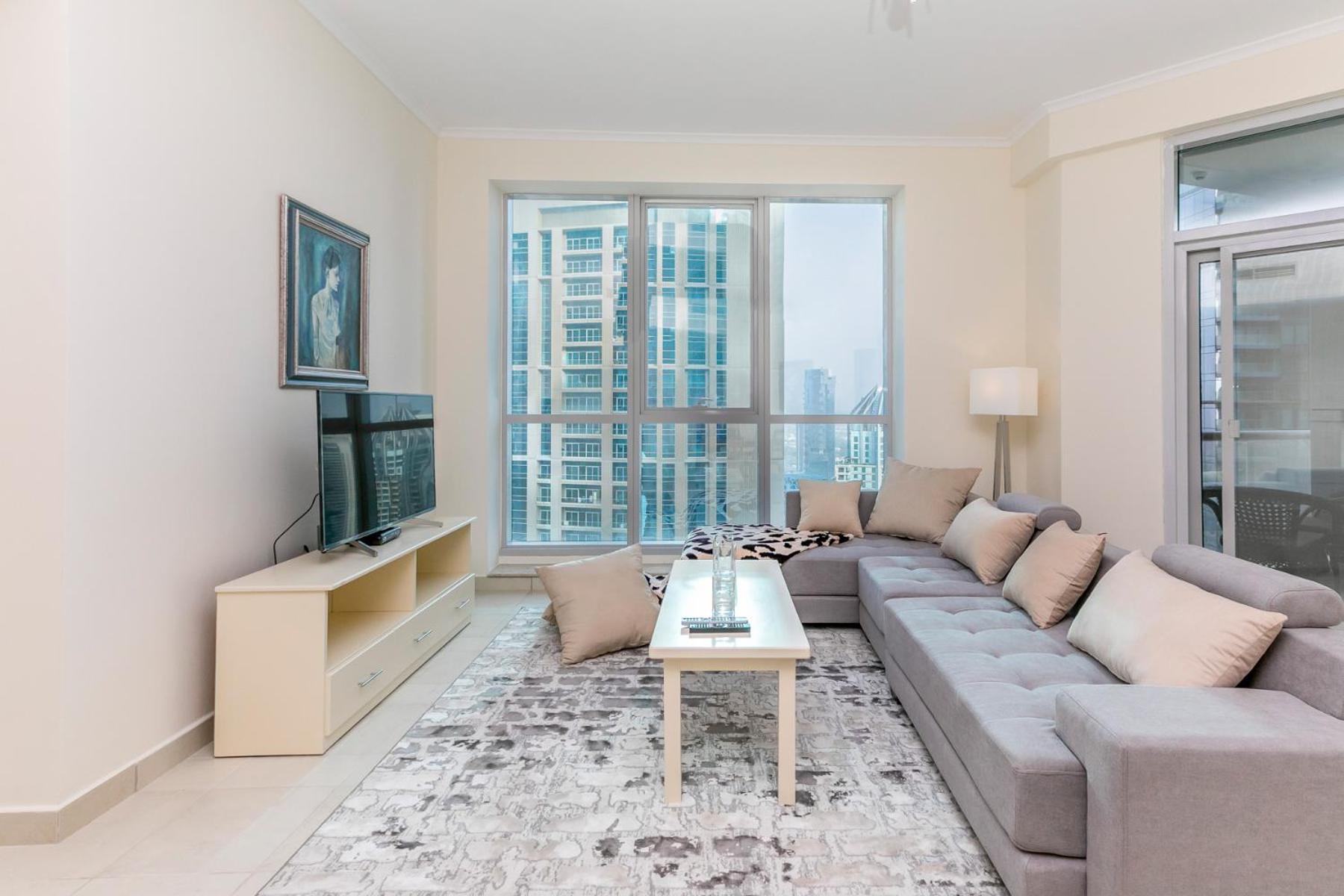 2Br High Floor Torch Tower Dubai Marina Apartment Bagian luar foto