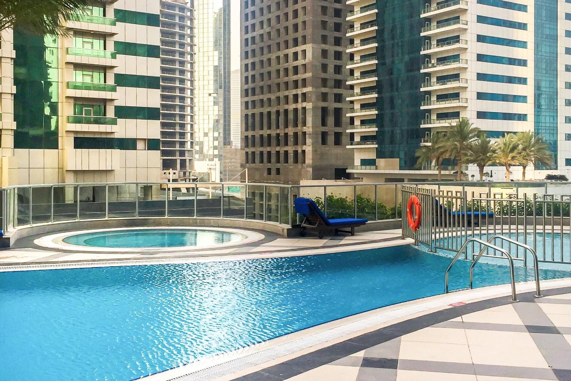 2Br High Floor Torch Tower Dubai Marina Apartment Bagian luar foto
