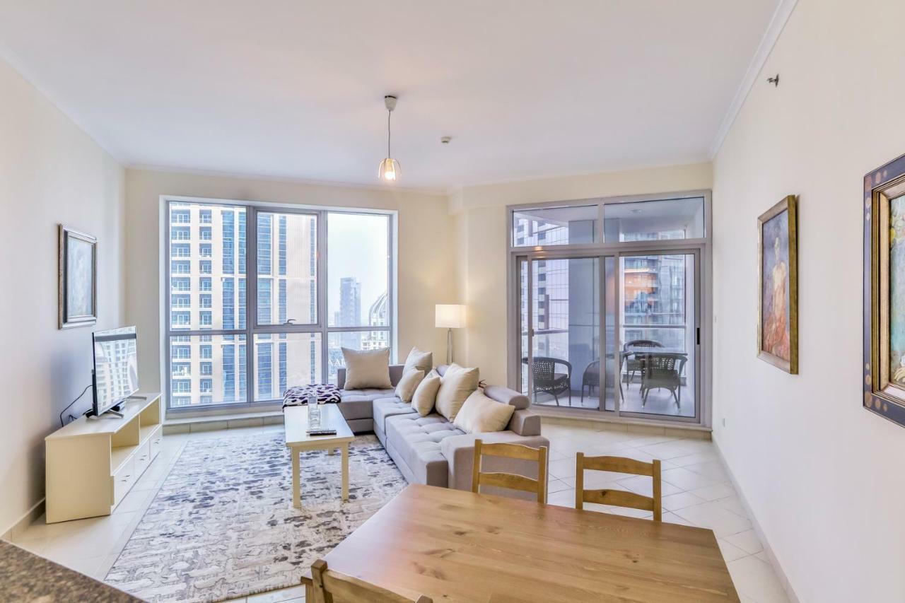 2Br High Floor Torch Tower Dubai Marina Apartment Bagian luar foto